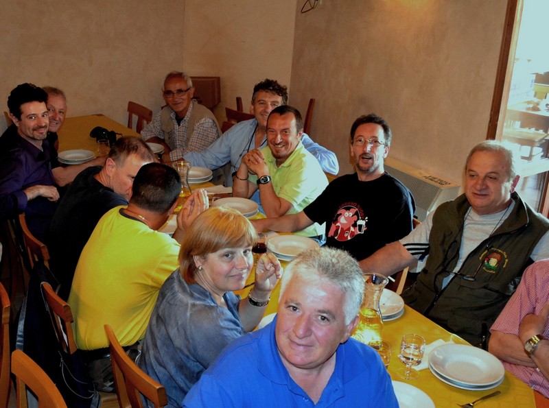 Altino con gli amici delle Marche